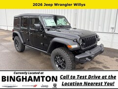New 2026 Jeep Wrangler Willys Sport Utility for sale in Binghamton, NY