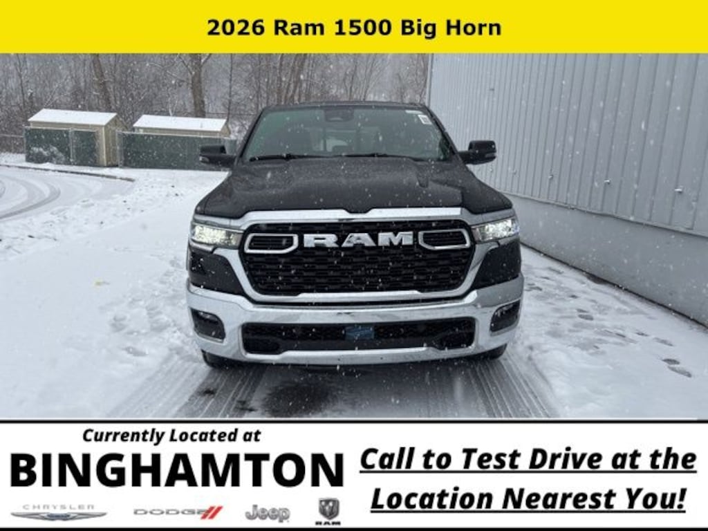 New 2026 Ram 1500 Big Horn/Lone Star Pickup