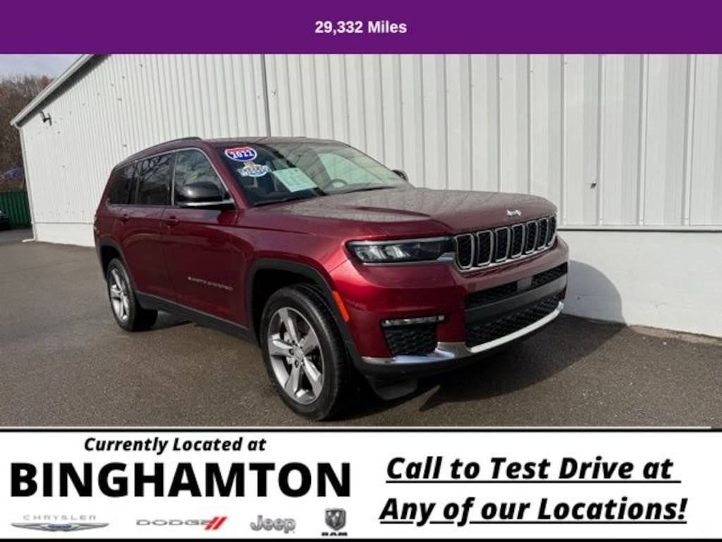 Used 2022 Jeep New Grand Cherokee Limited SUV