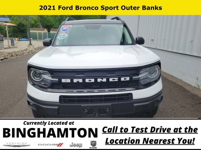 Used 2021 Ford Bronco Sport Outer Banks with VIN 3FMCR9C63MRB13658 for sale in Binghamton, NY