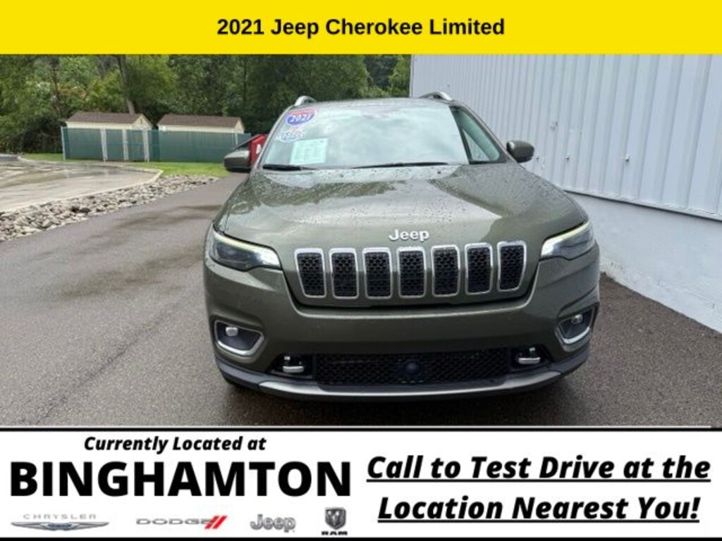 Used 2021 Jeep Cherokee Limited SUV