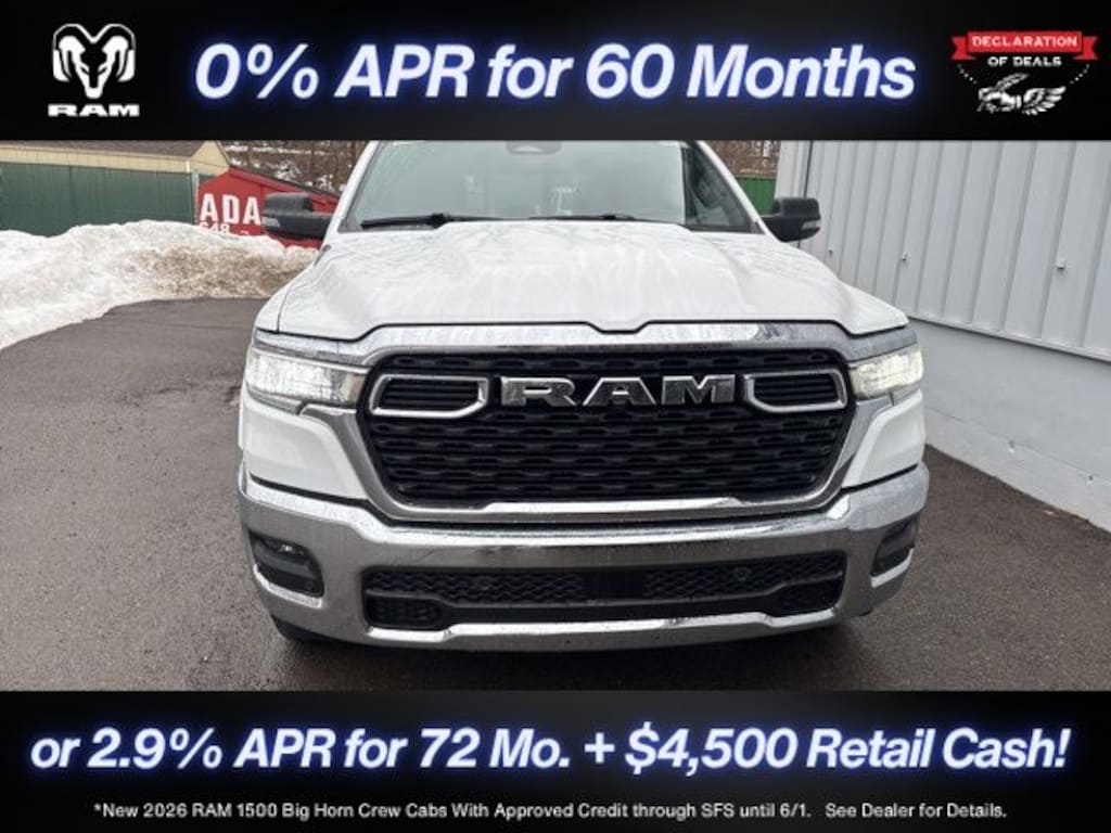 New 2026 Ram 1500 Big Horn/Lone Star Pickup