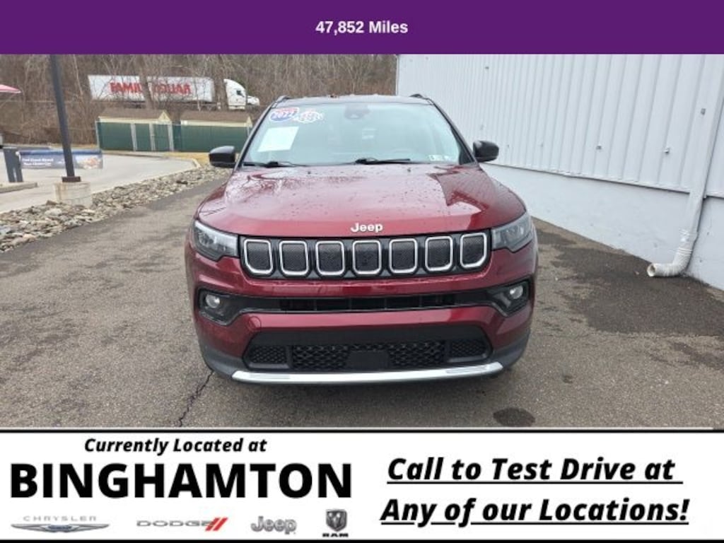 Used 2022 Jeep Compass Limited SUV