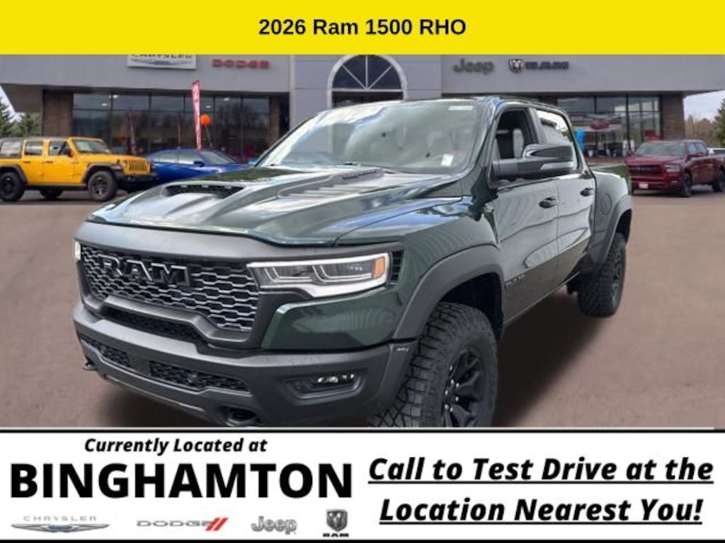 New 2026 Ram 1500 RHO Pickup