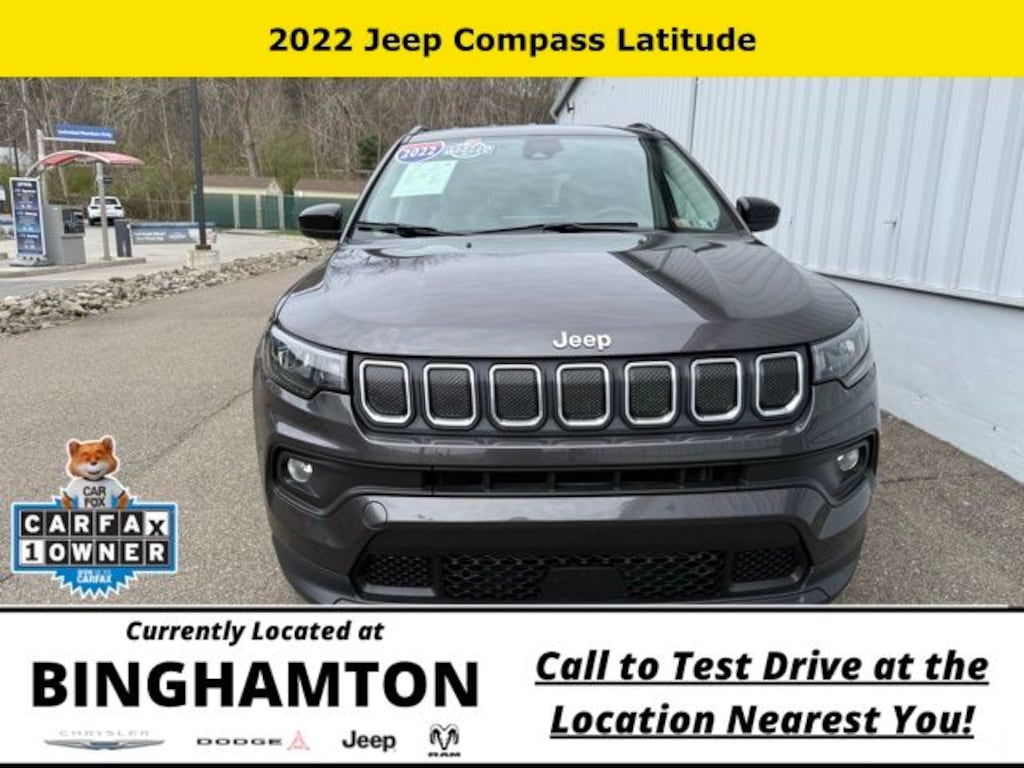 Used 2022 Jeep Compass Latitude SUV