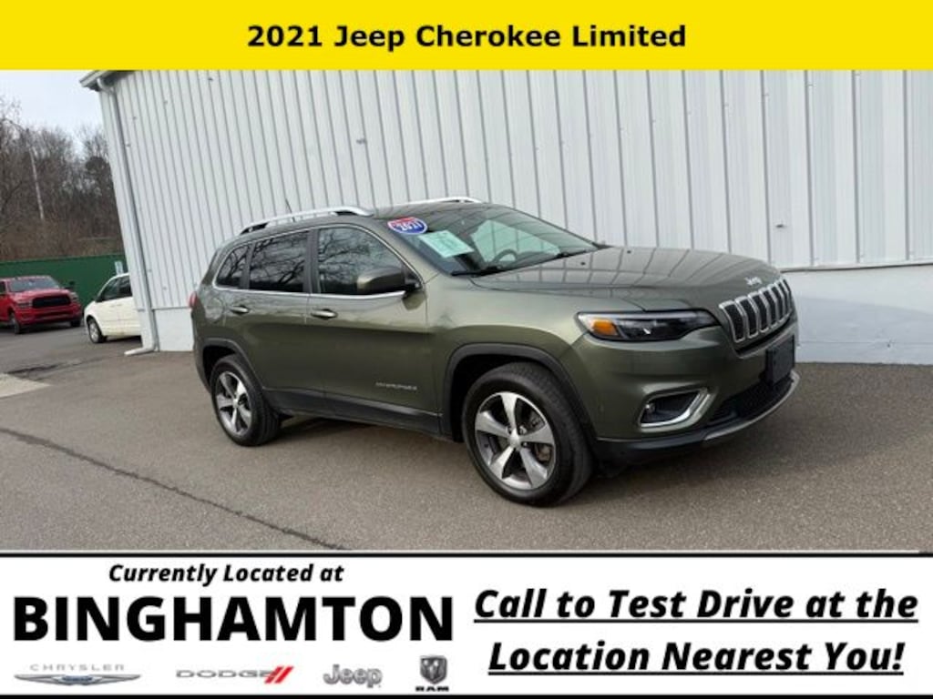 Used 2021 Jeep Cherokee Limited SUV