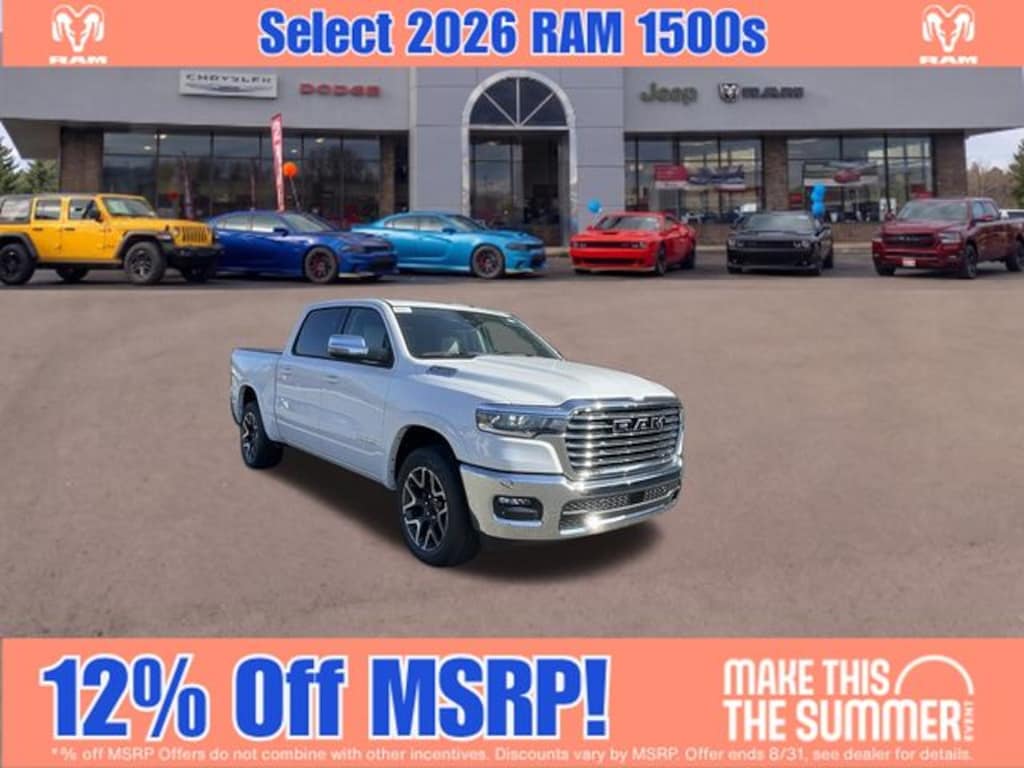 New 2026 Ram 1500 Laramie Pickup