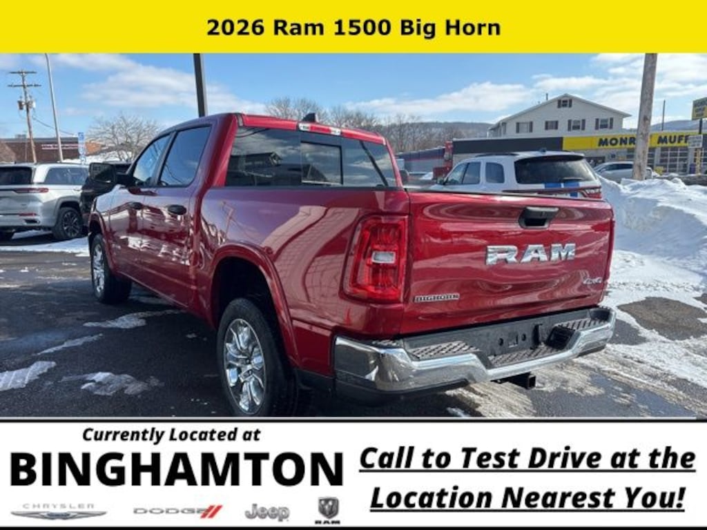 New 2026 Ram 1500 Big Horn/Lone Star Pickup