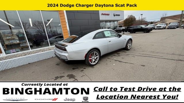Used 2024 Dodge Charger Daytona Scat Pack with VIN 2C3CDBDK7RR206013 for sale in Binghamton, NY