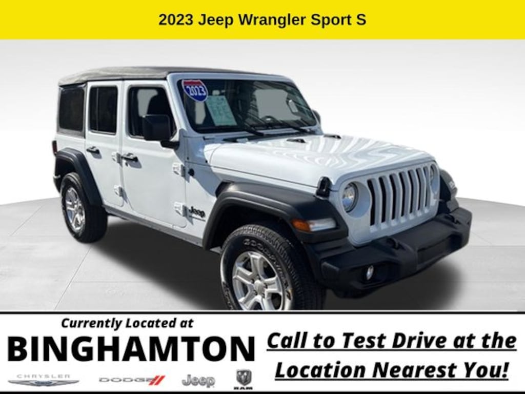 Used 2023 Jeep Wrangler Sport SUV