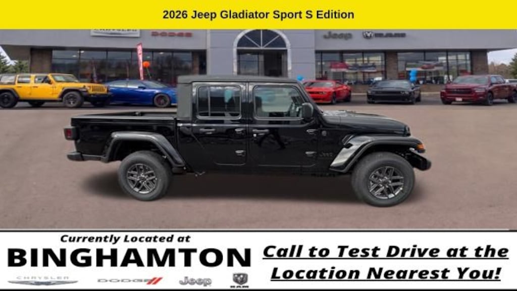 New 2026 Jeep Gladiator Sport S Pickup