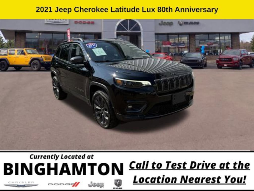 Used 2021 Jeep Cherokee Latitude Lux SUV