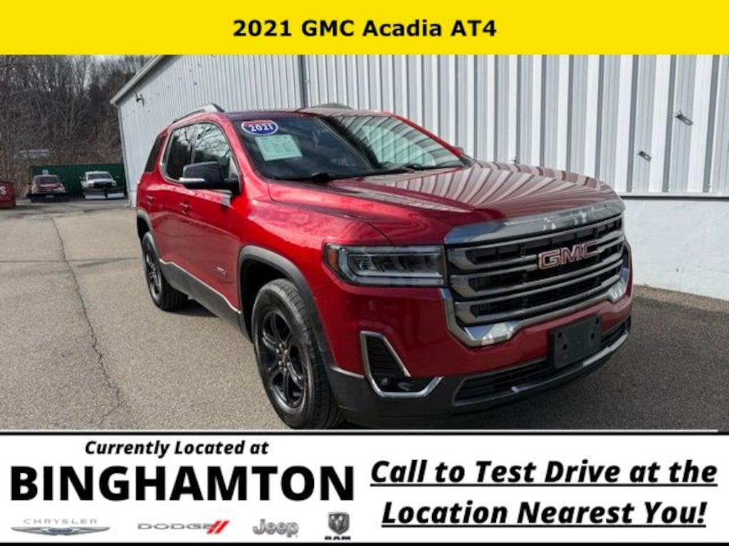 Used 2021 GMC Acadia AT4 SUV
