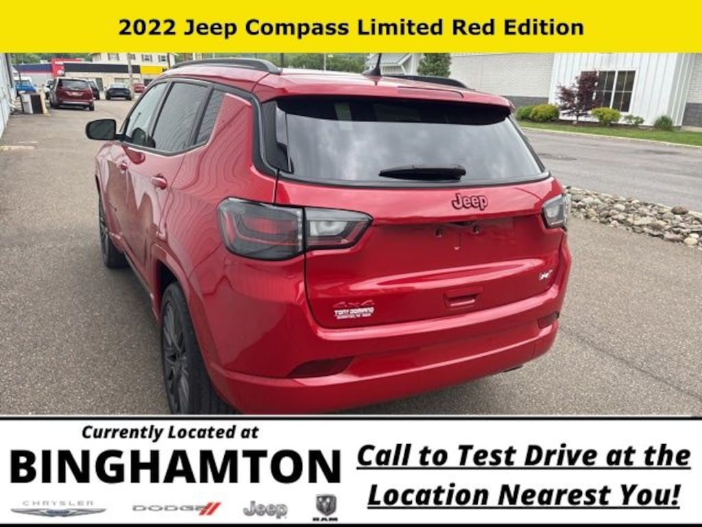 Used 2022 Jeep Compass Limited SUV