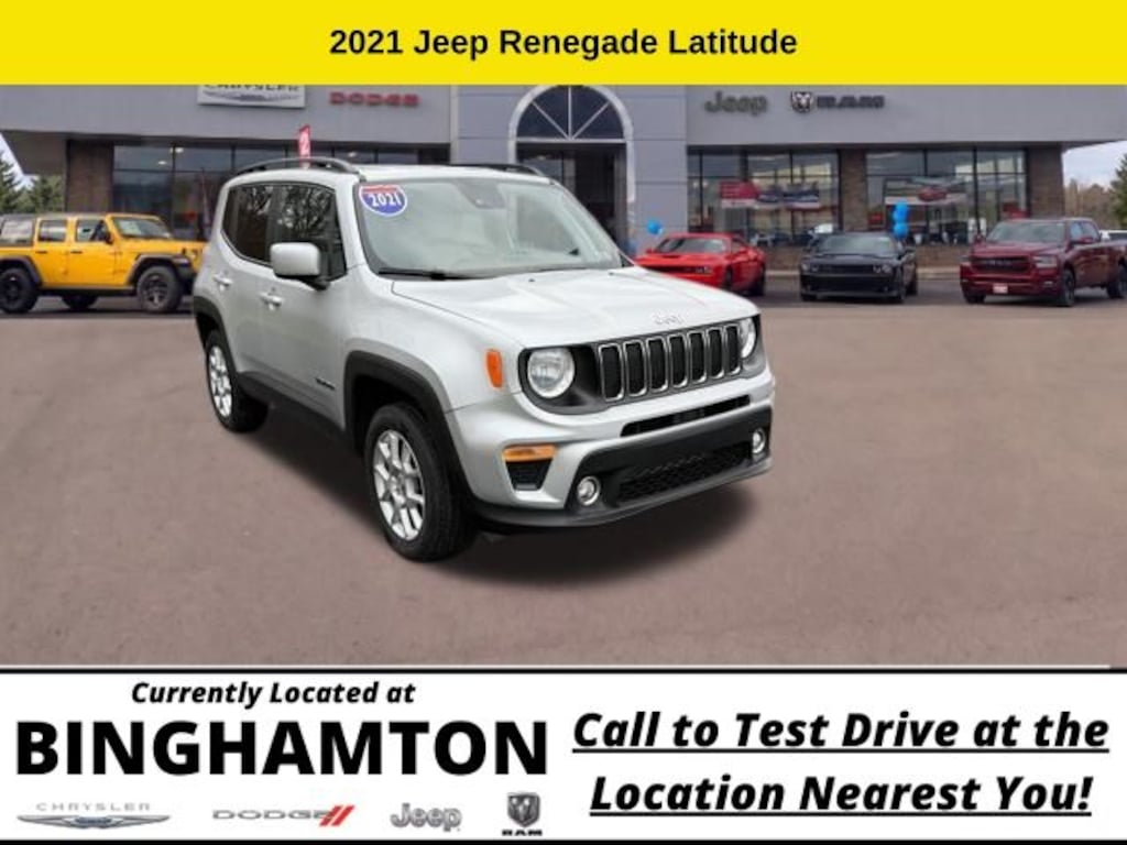 Used 2021 Jeep Renegade Latitude SUV