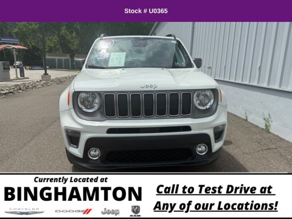 Used 2020 Jeep Renegade Limited 4x4 SUV