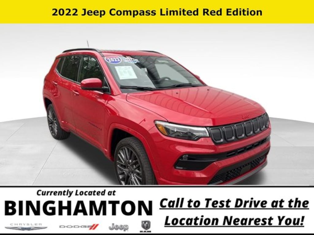 Used 2022 Jeep Compass Limited SUV