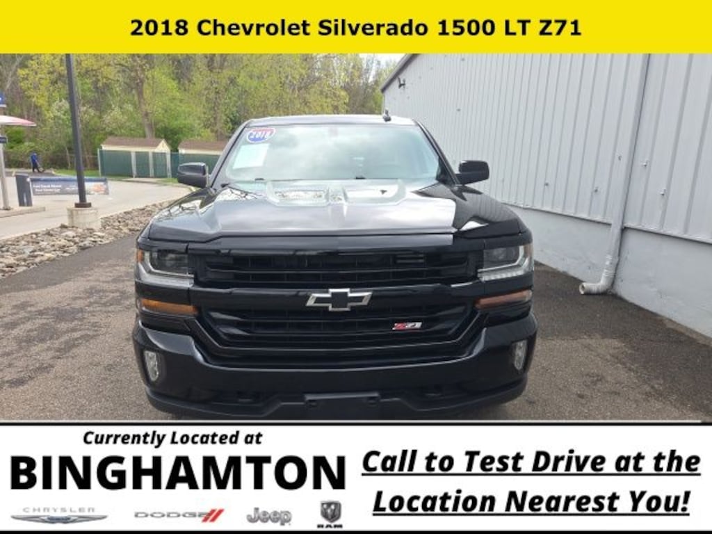 Used 2018 Chevrolet Silverado 1500 LT Truck Double Cab