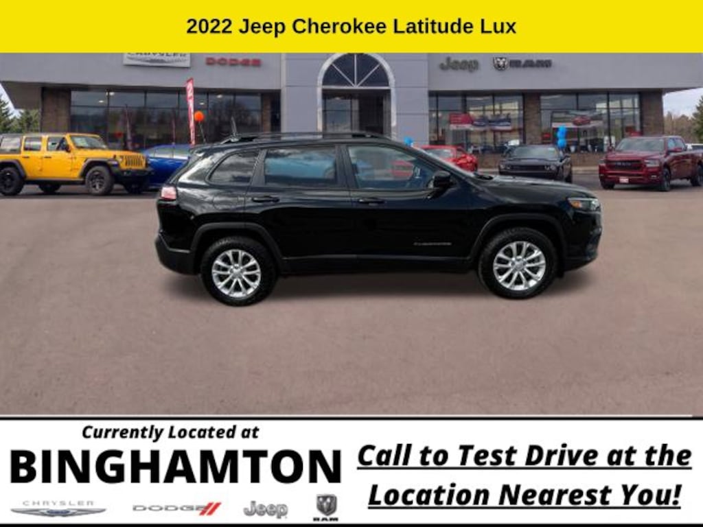 Used 2022 Jeep Cherokee Latitude Lux SUV
