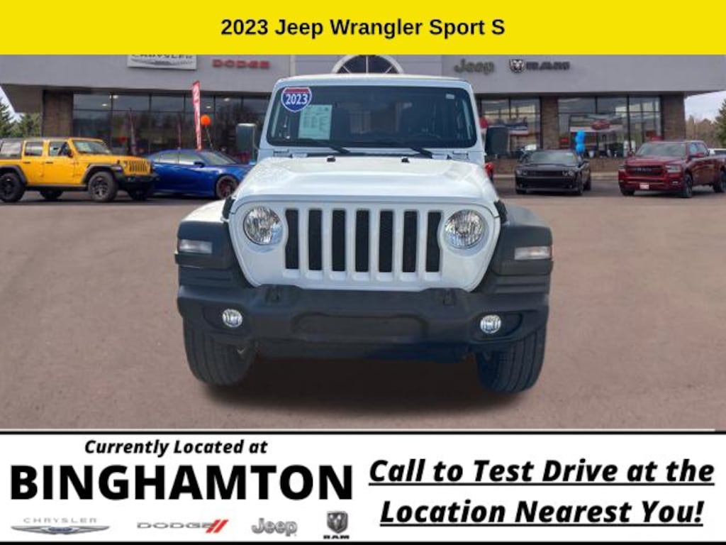 Used 2023 Jeep Wrangler Sport SUV
