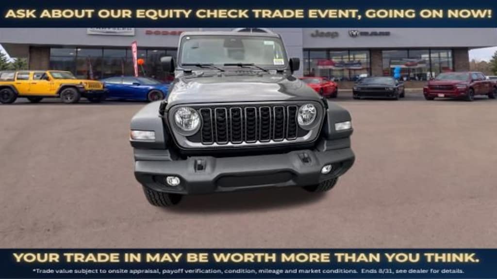 New 2026 Jeep Wrangler Sport S Sport Utility