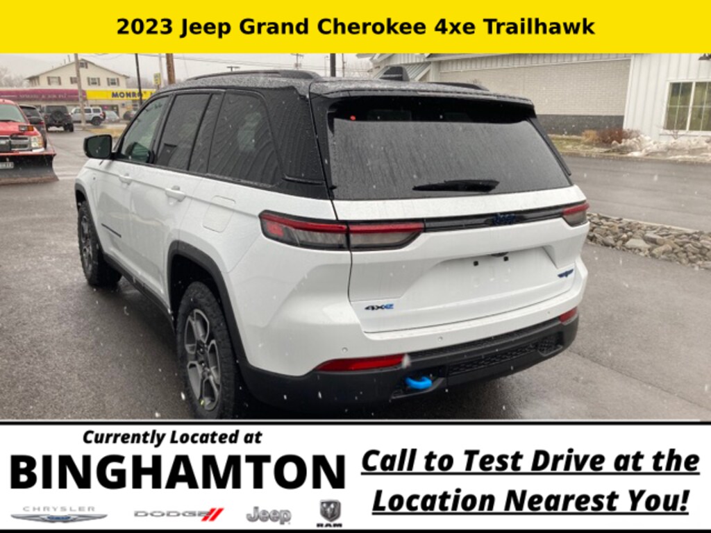 New 2023 Jeep Grand Cherokee Trailhawk 4xe Sport Utility