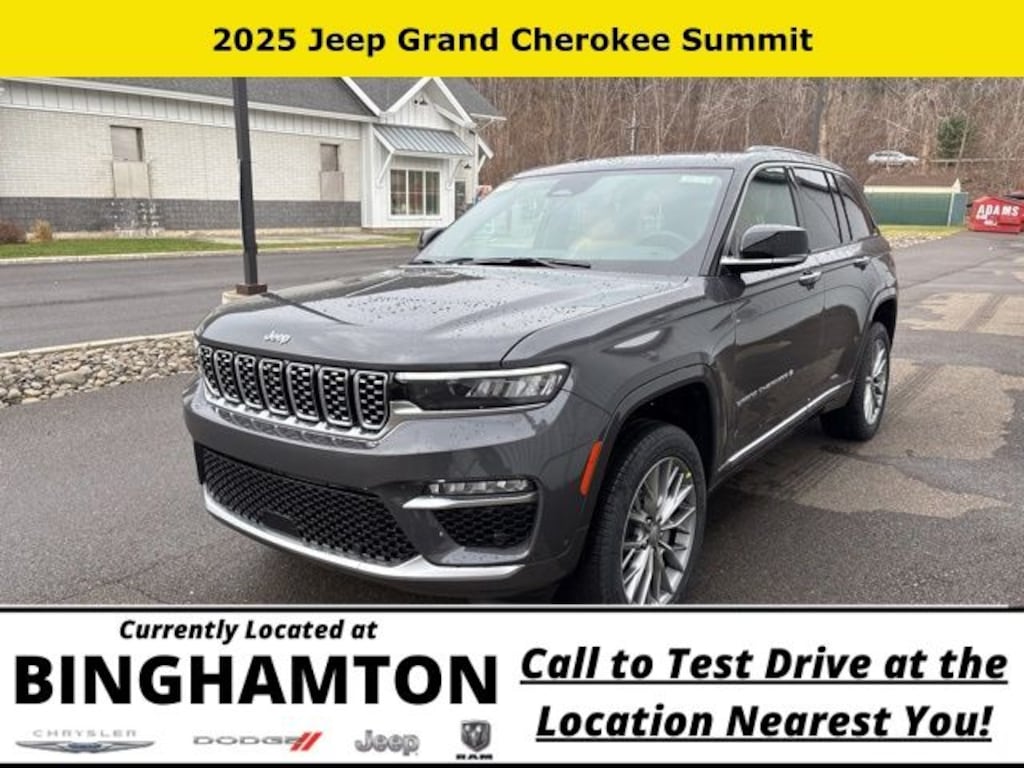 New 2025 Jeep Grand Cherokee Summit Sport Utility