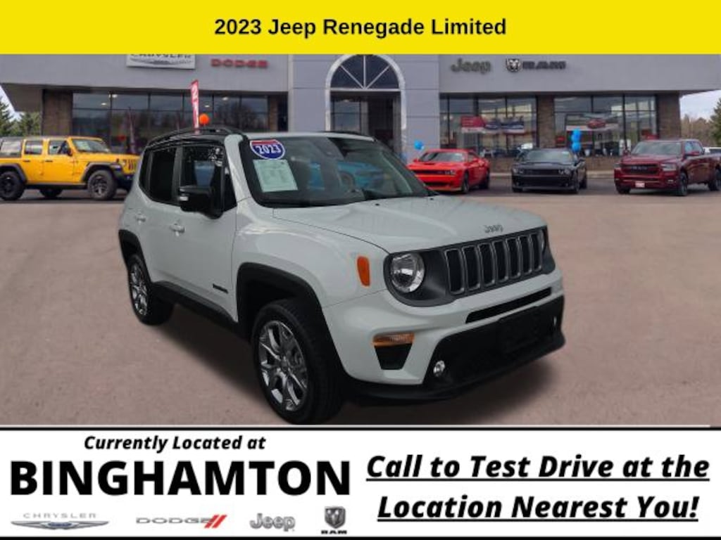 Used 2023 Jeep Renegade Limited SUV