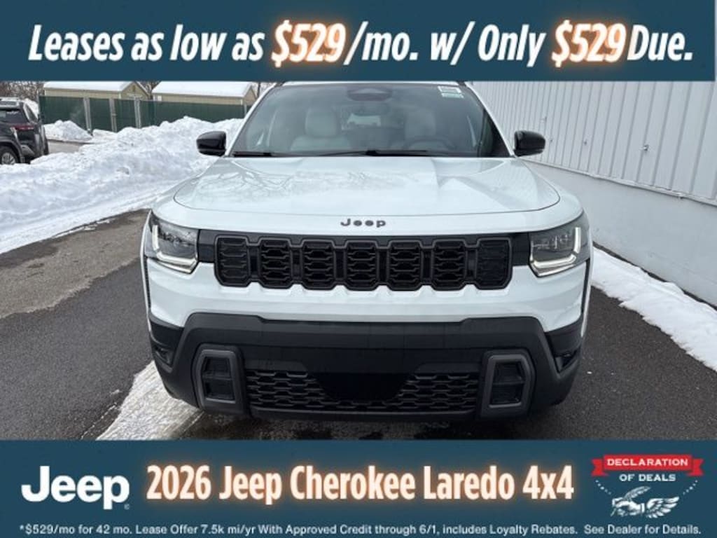 New 2026 Jeep Cherokee Limited Sport Utility