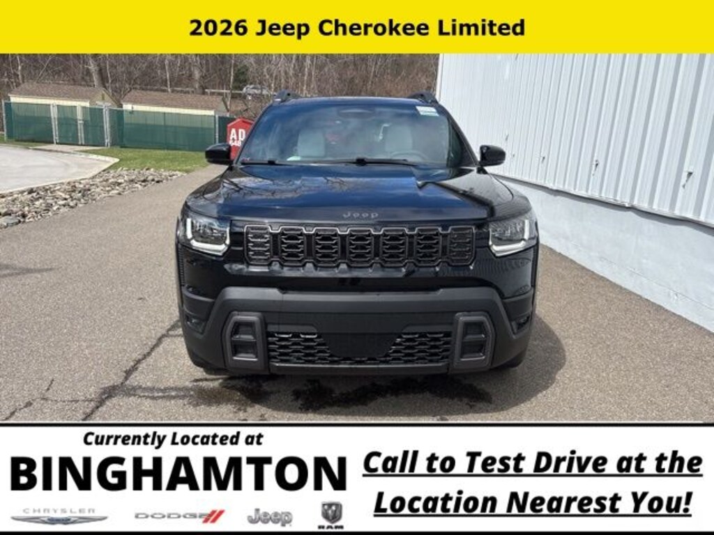 New 2026 Jeep Cherokee Limited Sport Utility