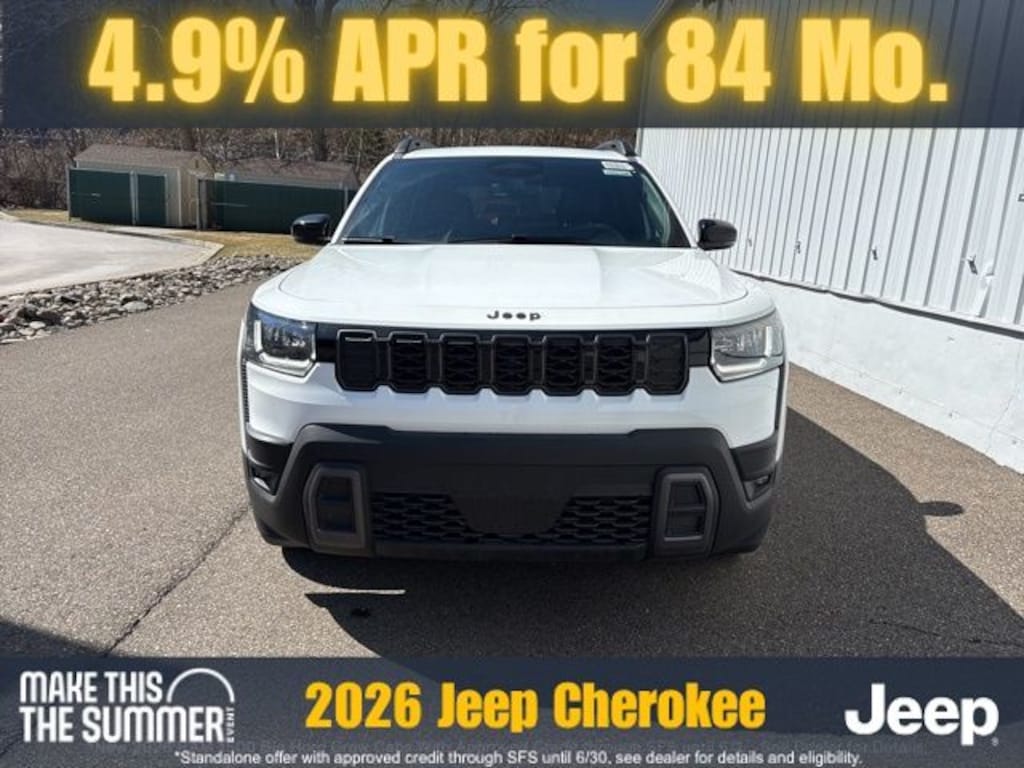 New 2026 Jeep Cherokee Limited Sport Utility