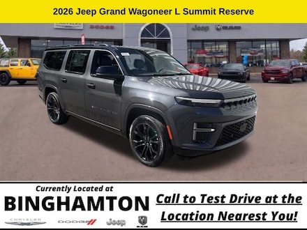 2026 Jeep Grand Wagoneer L Summit Reserve Sport Utility