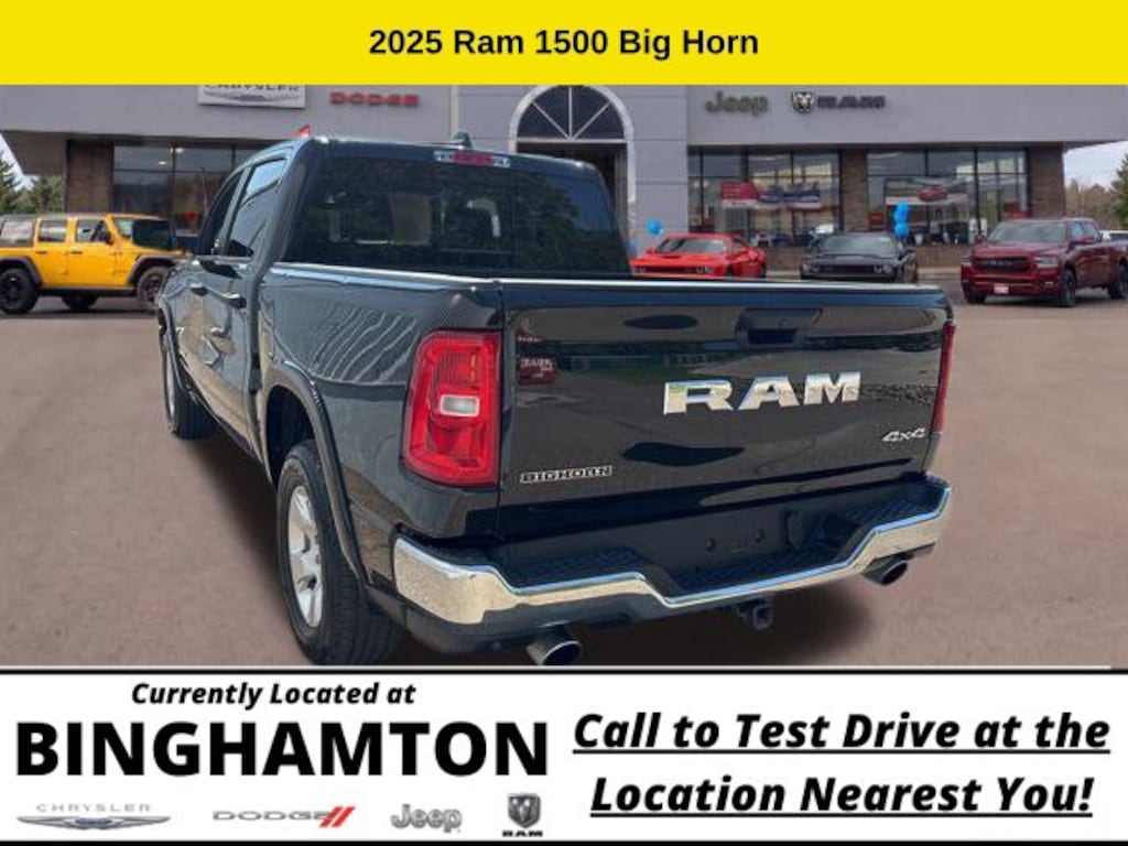 Used 2025 Ram 1500 Big Horn/Lone Star Truck Crew Cab
