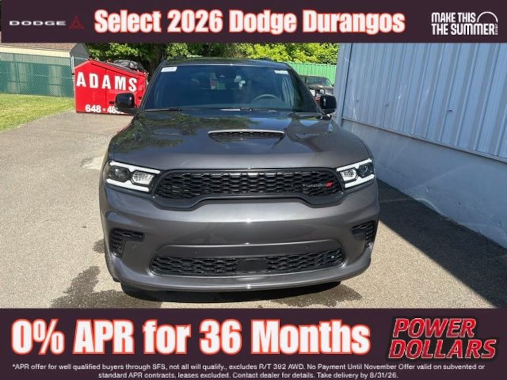 New 2026 Dodge Durango GT Plus Hemi V8 Sport Utility