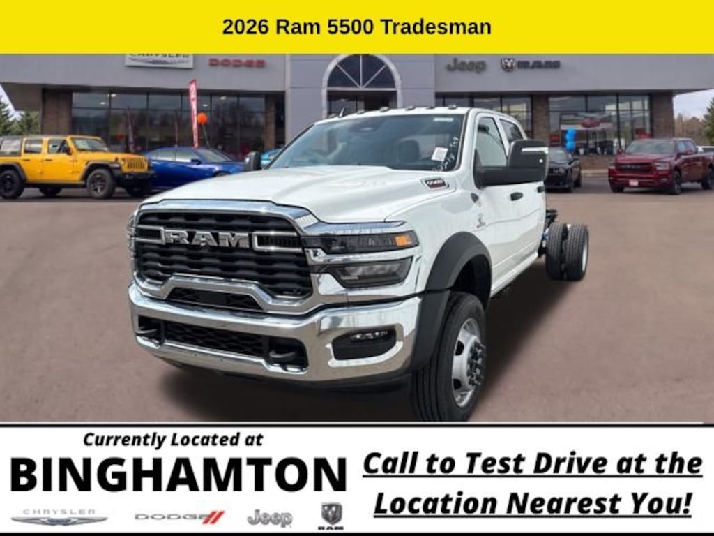 New 2026 Ram 5500HD Tradesman Pickup