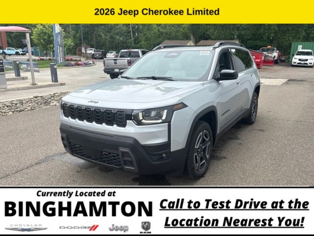 New 2026 Jeep Cherokee Limited Sport Utility