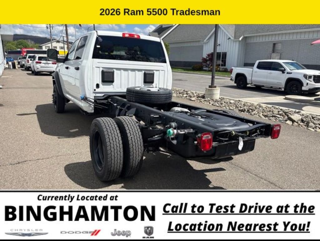 New 2026 Ram 5500HD Tradesman Pickup