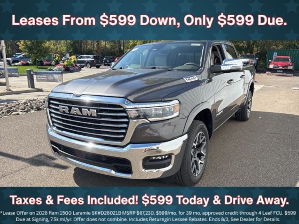 New 2026 Ram 1500 Laramie Pickup