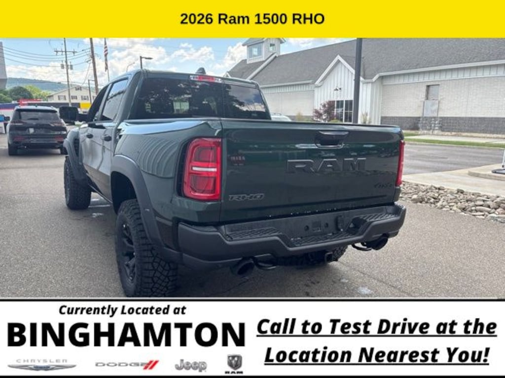 New 2026 Ram 1500 RHO Pickup