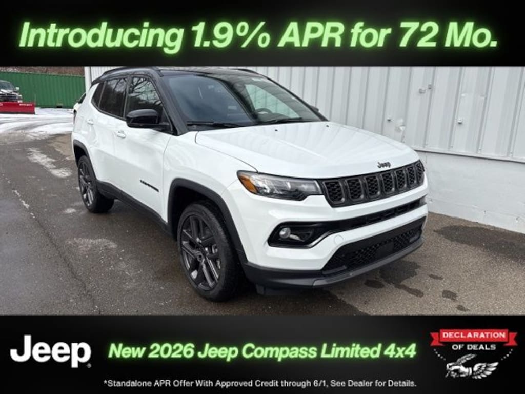New 2026 Jeep Compass Limited Sport Utility
