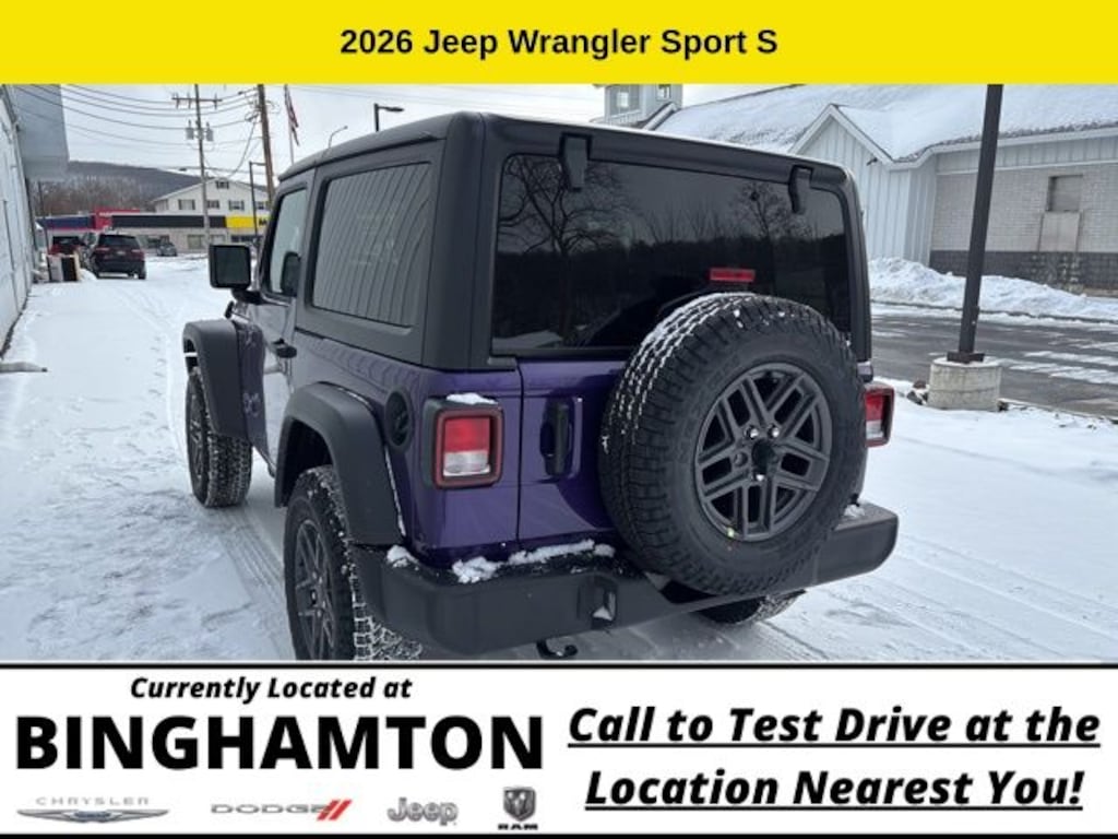 New 2026 Jeep Wrangler Sport S Sport Utility