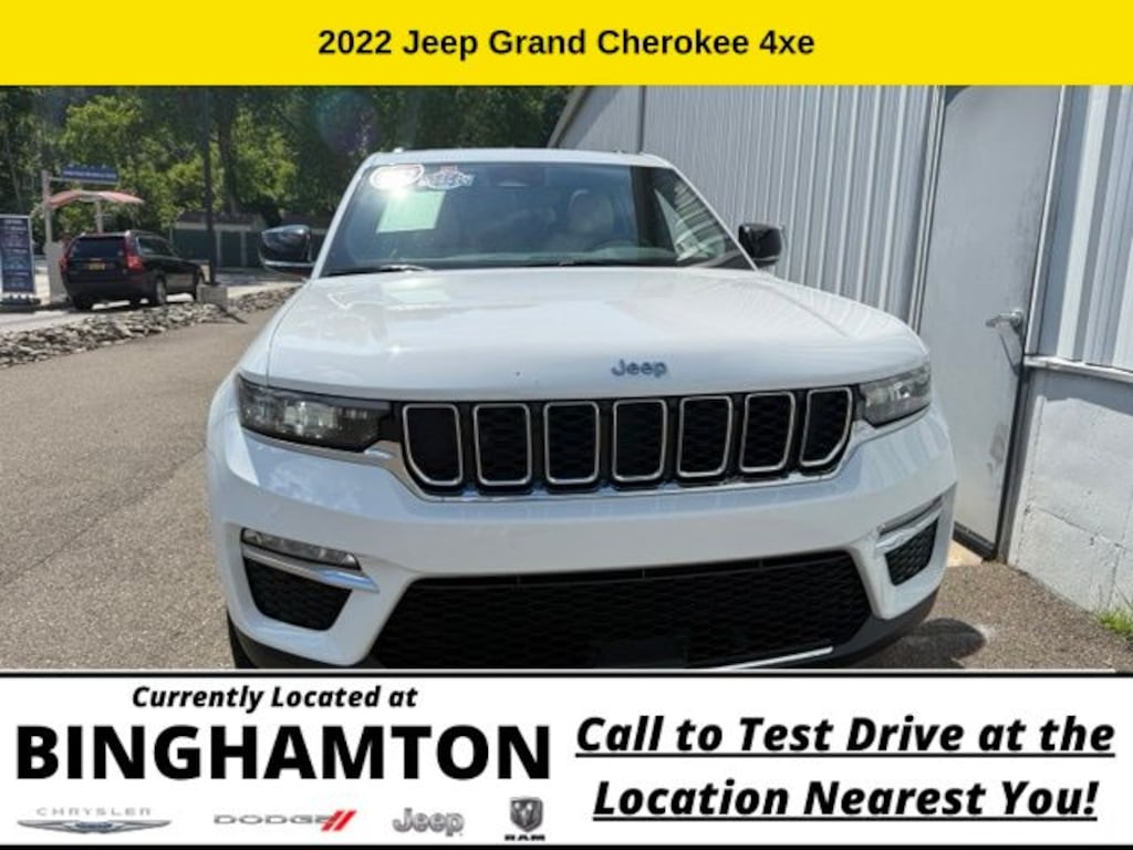 Used 2022 Jeep Grand Cherokee 4xe Base SUV
