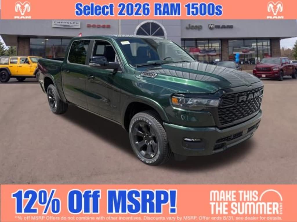 New 2026 Ram 1500 Big Horn/Lone Star Pickup