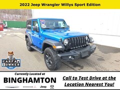 Used 2022 Jeep Wrangler Sport SUV for sale in Binghamton, NY
