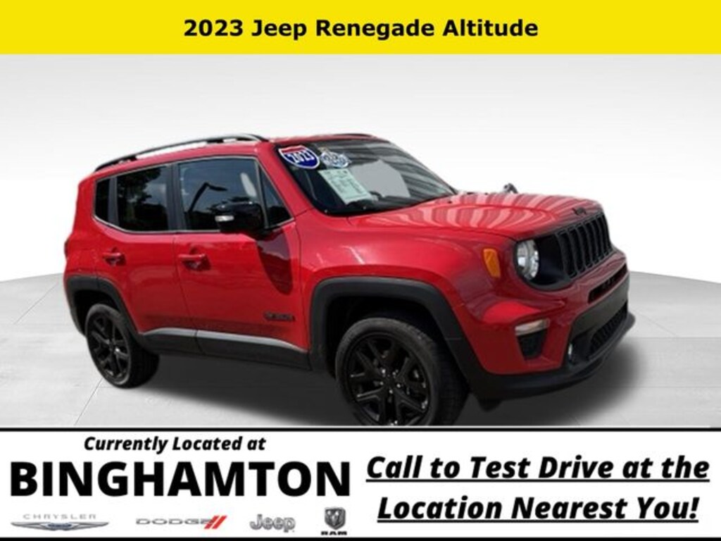 Used 2023 Jeep Renegade Latitude SUV
