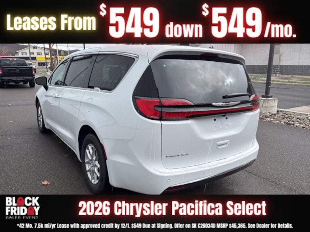 New 2026 Chrysler Pacifica Select Passenger Van
