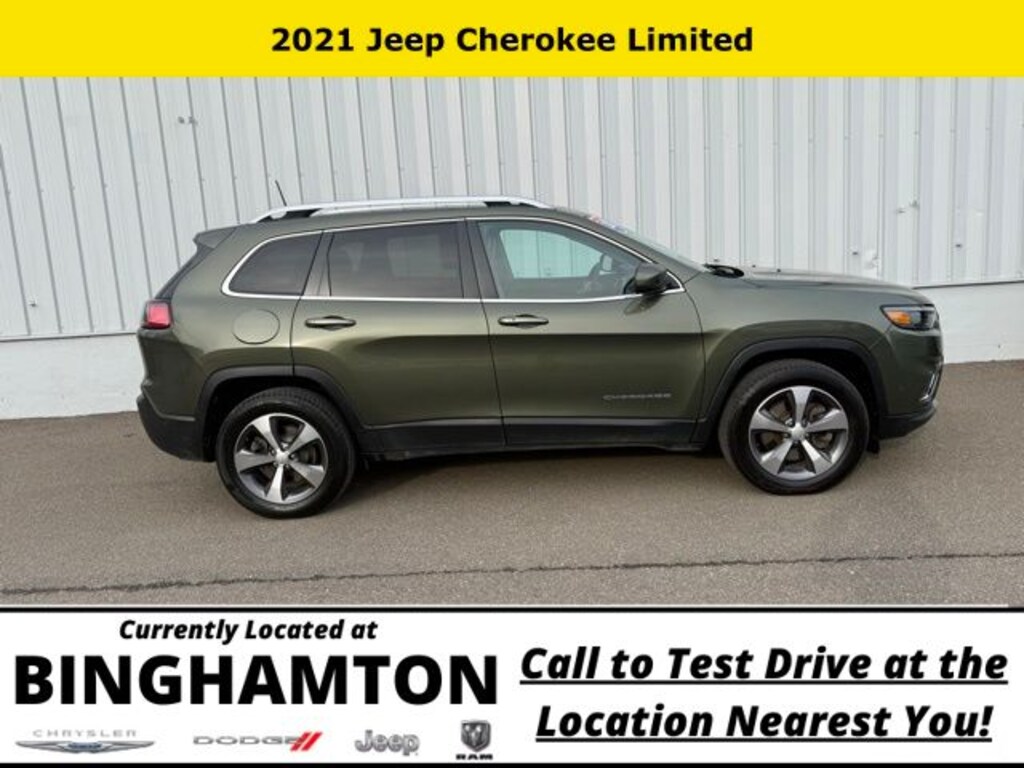 Used 2021 Jeep Cherokee Limited SUV