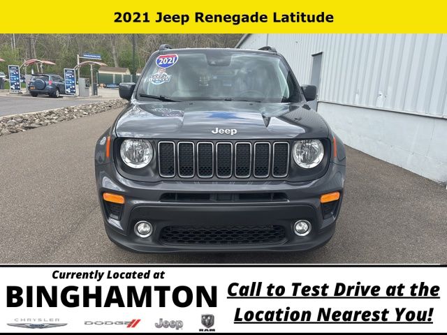 Used 2021 Jeep Renegade Latitude with VIN ZACNJDBB3MPN30842 for sale in Binghamton, NY