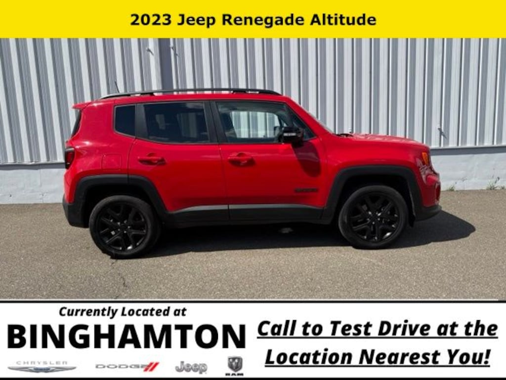 Used 2023 Jeep Renegade Latitude SUV