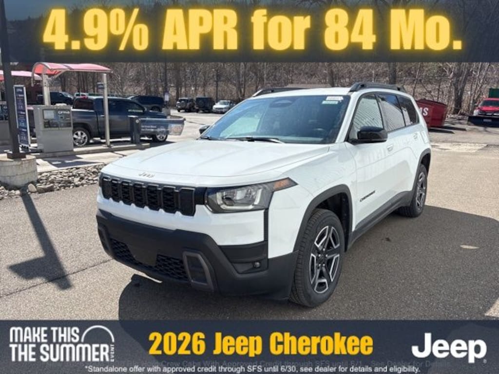 New 2026 Jeep Cherokee Limited Sport Utility